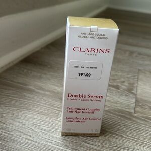 Double serum CLARINS brand new in a box never used
